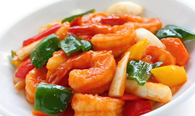 review-makanan-udang-asam-manis-favorit-keluarga