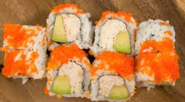 Review Makanan Sushi California Roll Klasik